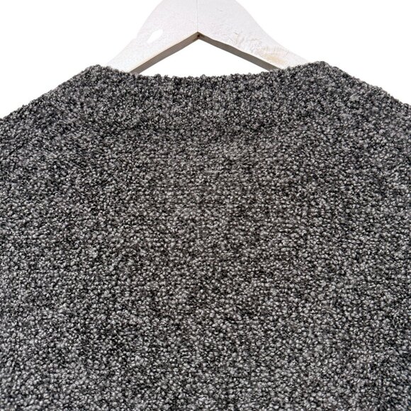 Cullen Brand Cardigan Wool Cashmere Blend Medium Womens Sweater Gray Boucle NWT - Picture 8 of 11